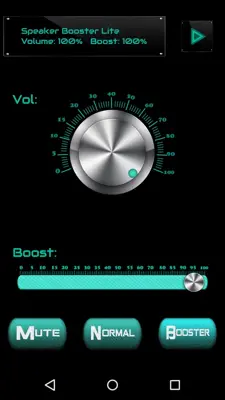 Speaker Booster Lite android App screenshot 0