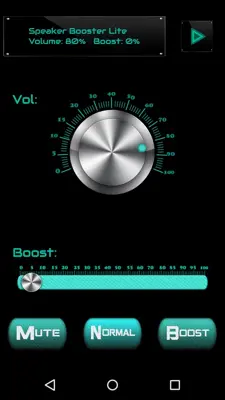 Speaker Booster Lite android App screenshot 1